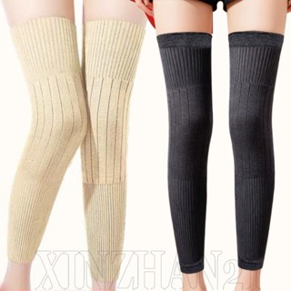 Aquecedores De Pernas Grossos E Quentes De Inverno – Para Mulheres Homens , Uso Diário Proteção De Joelho Capa Elástica em Oferta na Shopee