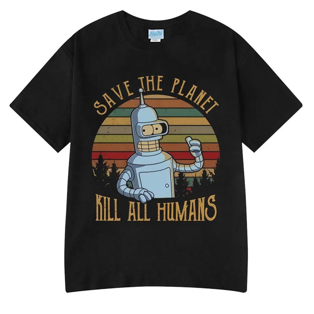 Tshirt Feminina Robo Fazendo Joia Estampada Lançamento Camiseta 100% Algodão Camisetão Camisa Oversized Plus - Camisarte