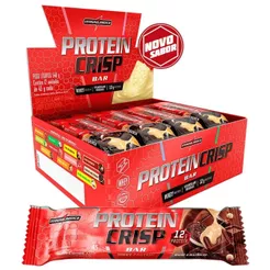 Protein Crisp Bar - 12 Unidades 45g Duo Crunch - IntegralMédica