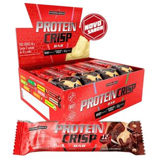 Protein Crisp Bar - 12 Unidades 45g Duo Crunch - IntegralMédica em Oferta na Shopee