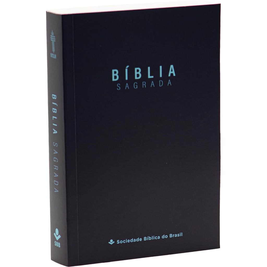 Bíblia Sagrada NTLH | Letra Normal | Semear | Brochura Preta