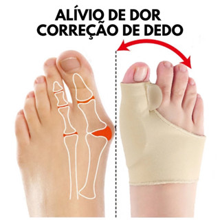 Par de Meia Ortopédica Para Joanete Corretivo Ortopédico Para Aliviar Dor em Oferta na Shopee