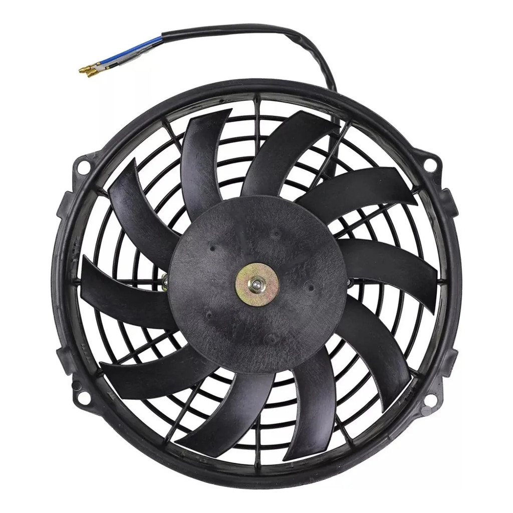 Eletroventilador Pás Em S 9 Pol 12v Soprante Universal — imagem 2 de 2