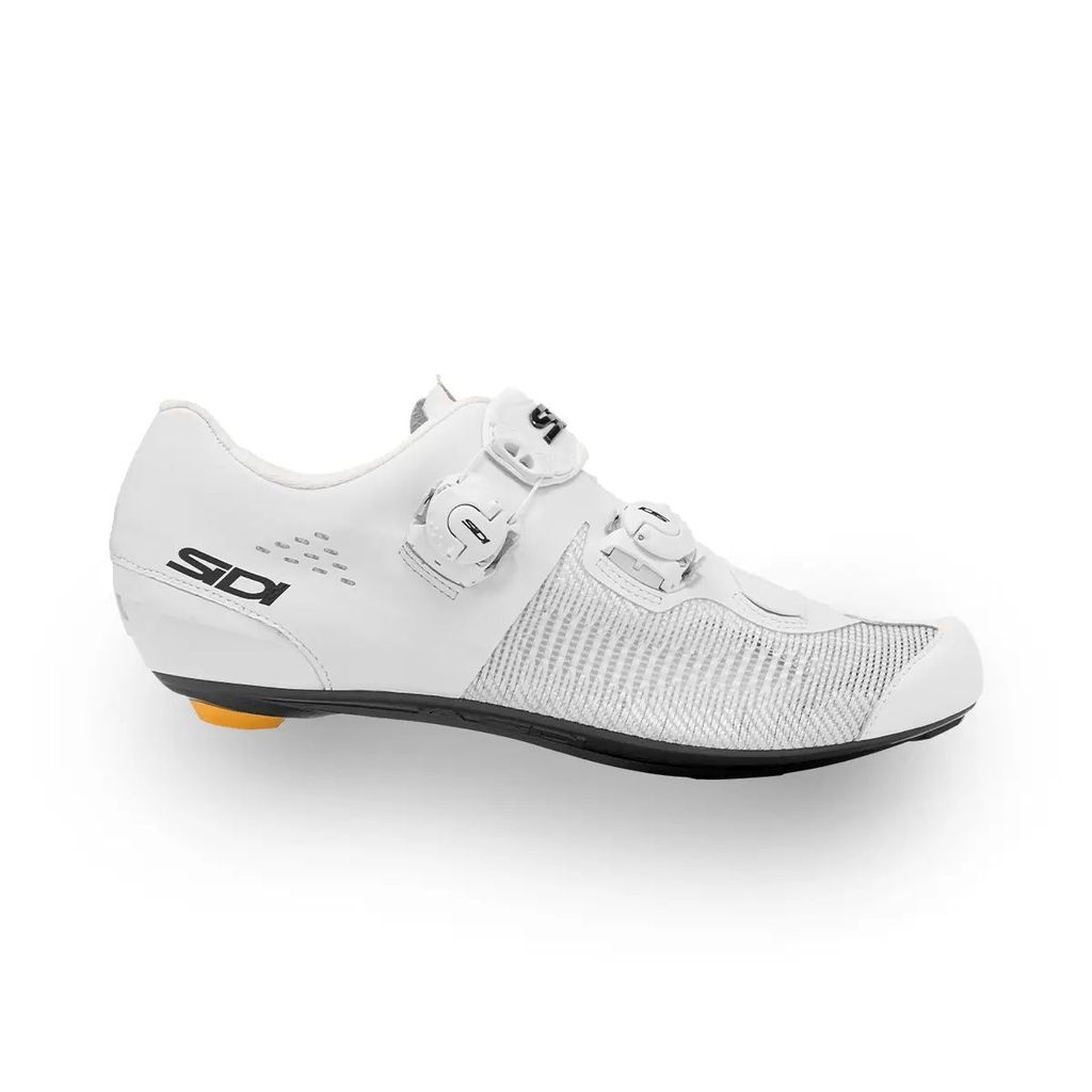 SAPATILHA CICLISMO SIDI GENIUS 10 KNIT CARBON SPEED BRANCO