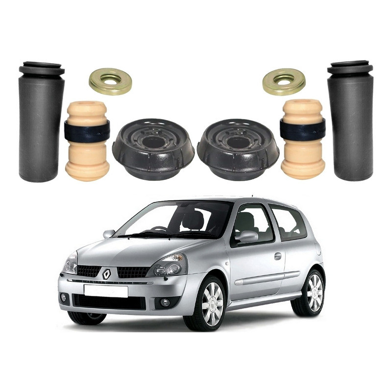 Kit Batente Dianteiro Clio 1.0 1.6 2003 A 2011