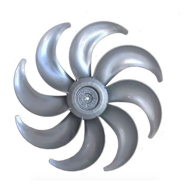 Hélice p/ Ventilador Mondial Premium / Polishop 40cm 8Pás Nv61 Nv45 NVT40 V45 Vps44 Vtx40