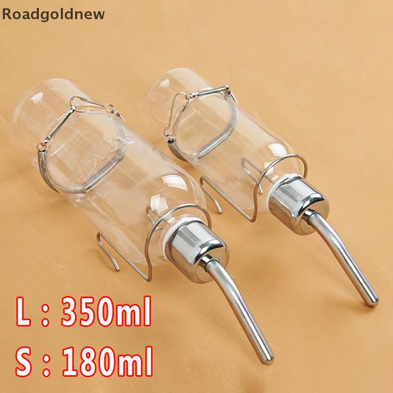 RGN Pequeno Rato De Estimação Água Potável Garrafa Hamster Dispensador Alimentador Cilíndrico NW