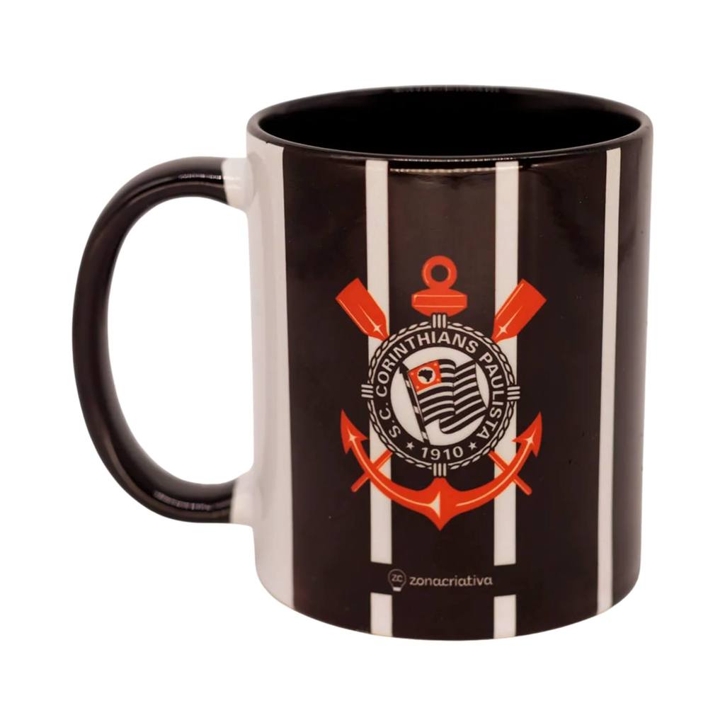 Caneca Pop Corinthians 350ml Zona Criativa - 10026633