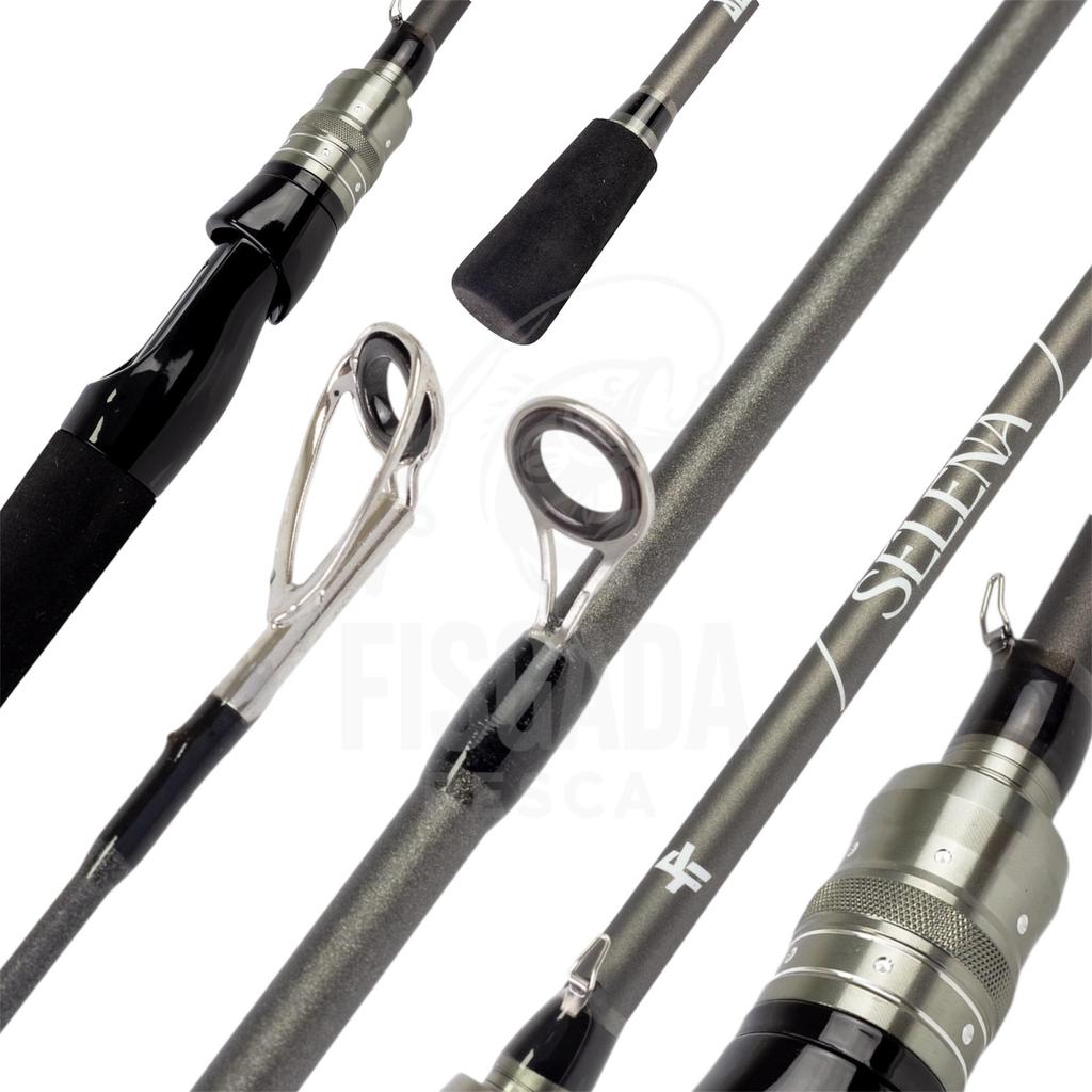 Vara de Pesca Albatroz Selena 7-14 Libras 2 Partes Ação Média Carretilha ou Molinete em Oferta na Shopee