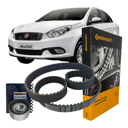 Kit Correia Dentada Tensor Gransiena 1.4 12/ Novo Uno 12/ em Oferta na Shopee
