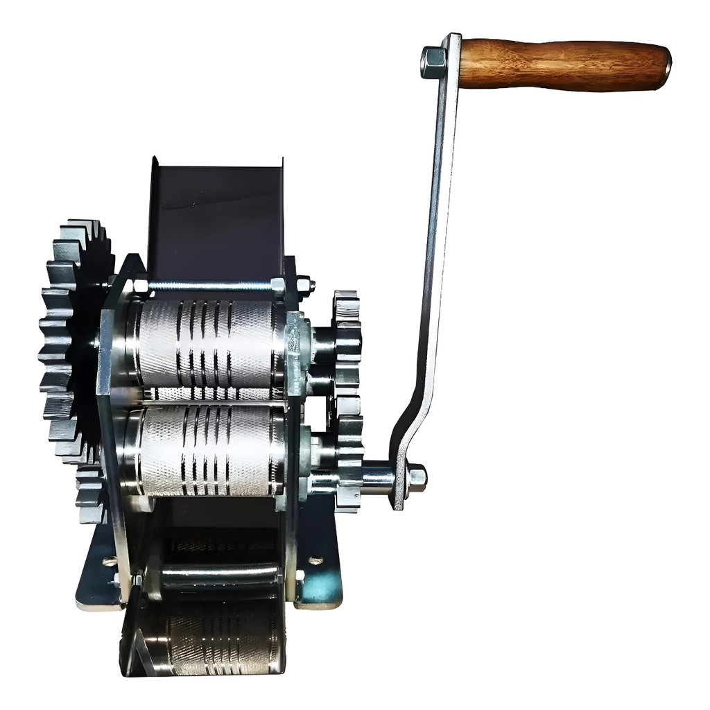 Engenho INOX De Cana Garapeira Com 03 Moendas Manual B60 Inox