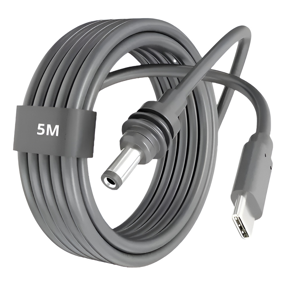 Cabo Para Starlink Mini Usb-c Type C Com 5 Metros Powerbank