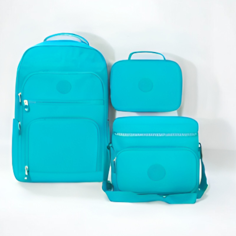 Kit Mochila + Estojo + Lancheira Volta as Aulas em Oferta na Shopee