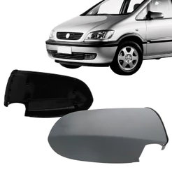 Par Capa Retrovisor Zafira 00 01 02 03 04 05 2006 2007 2008 2009 2010 2011 2012 Preto Liso