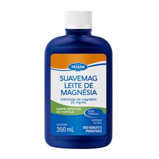 Leite de Magnésia Triane Suavemag Suspensão Oral Sabor Hortelã 350ml em Oferta na Shopee