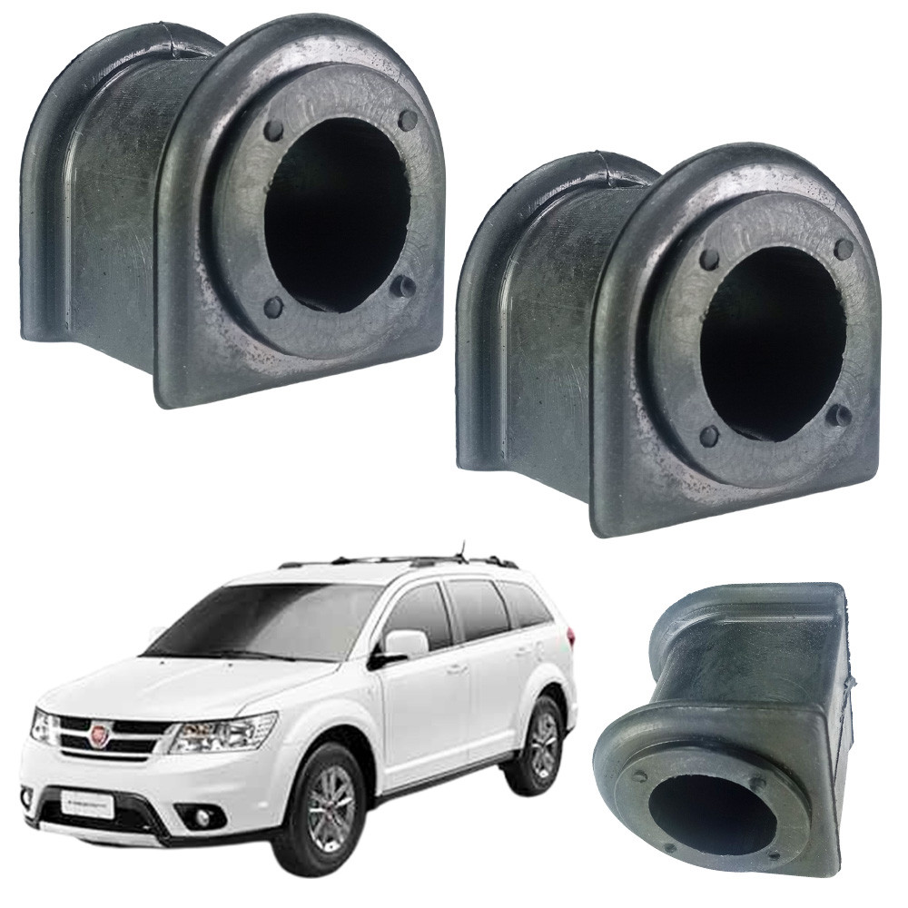 Kit De Bucha Da Barra Estabilizadora Traseira Fiat Freemont 2011 2012 2013 2014 e 2015