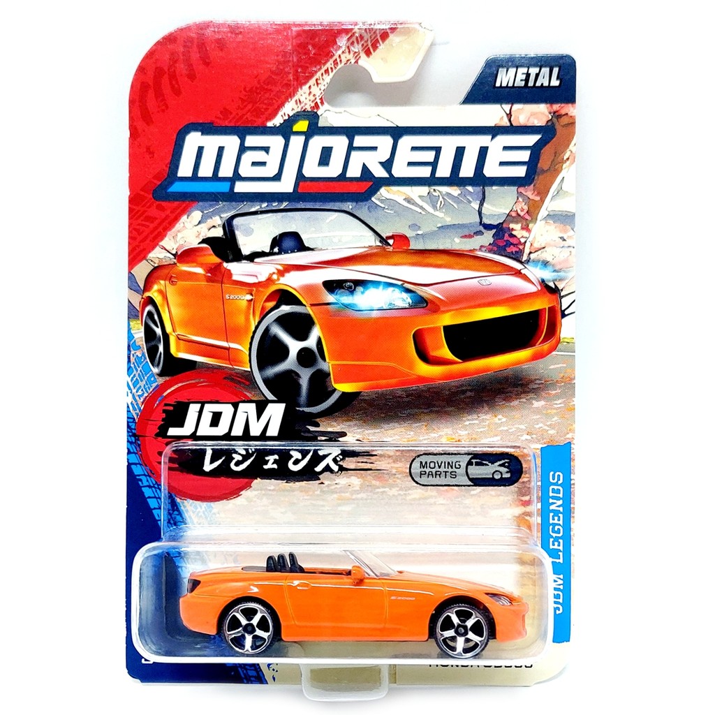 Miniatura 1:64 JDM Legends Premium Honda S2000 Majorette
