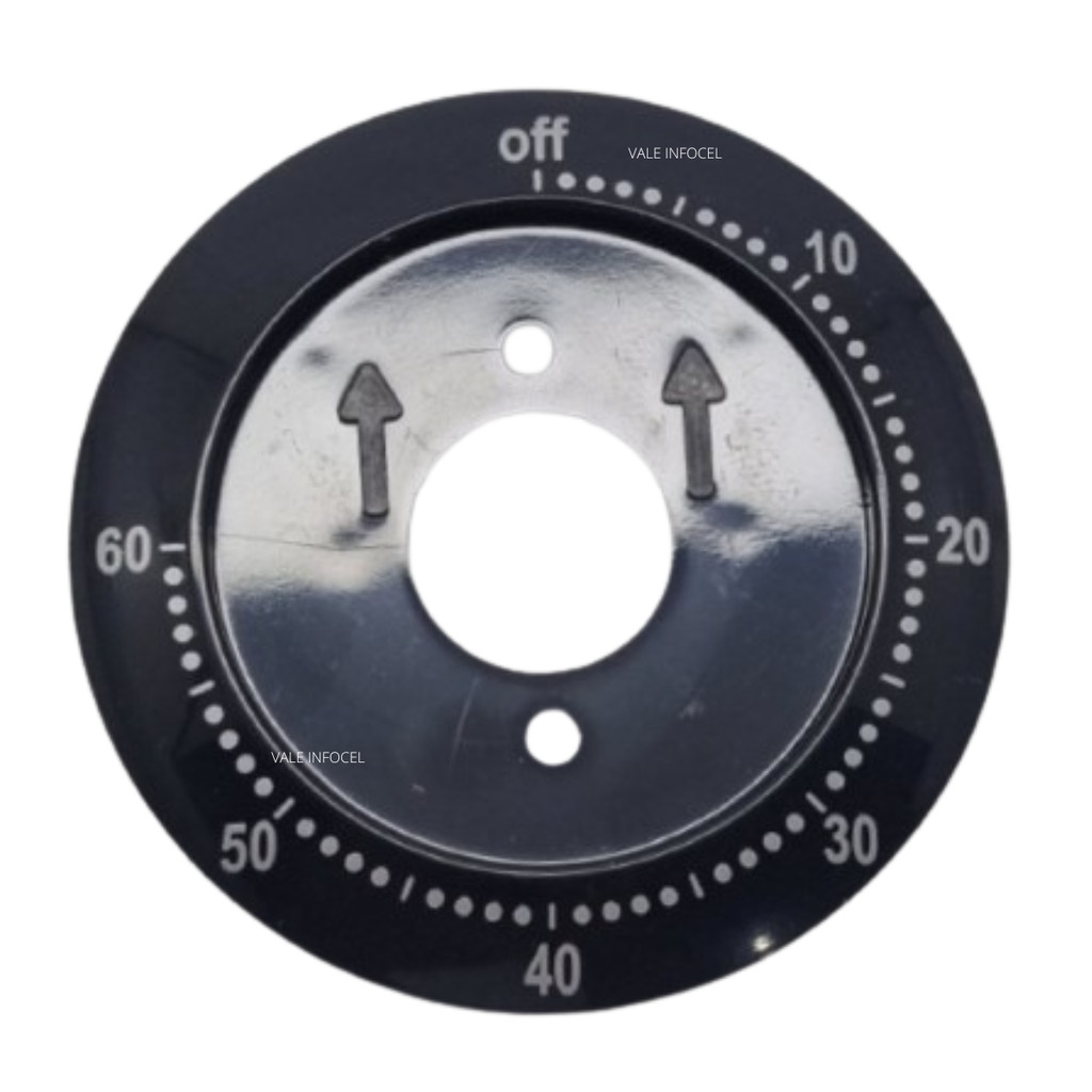ADEREÇO PLÁSTICO P/ TIMER AIR FRYER MONDIAL AFN-40/ AFN-50/ AFN-51/ AFN-60 ORIGINAL P O TIMER