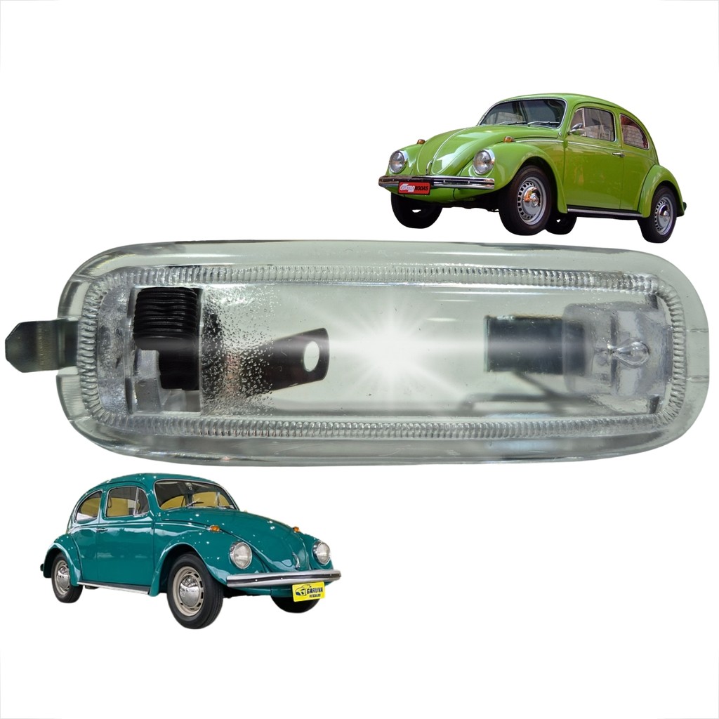 PLAFONIER  ANTIGO ILUMINAÇÃO INTERNA TETO VW FUSCA LUZ VOLKSWAGEN 1300 1500