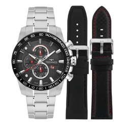Kit Relógio Technos Masculino Troca Pulseira Os1abs/t1p