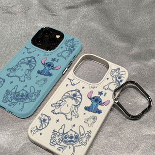 Capinha capa para iphone 13 11 12 14 15 16 17 AIR Pro MAX X XR XS Plus fofo Stitch  Anti-Impacto De Silicone em Oferta na Shopee