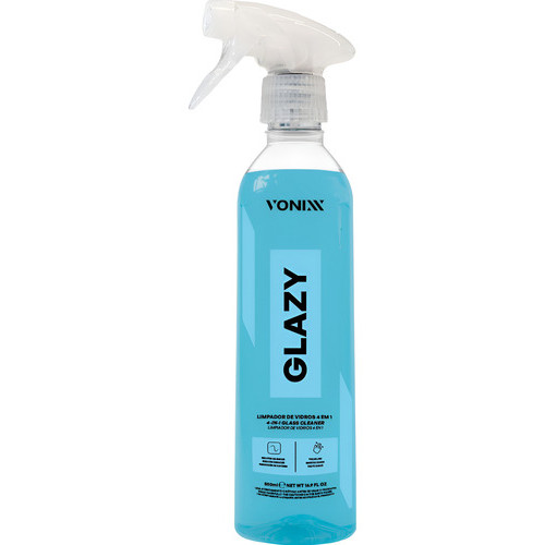 Limpa Vidros 4 Em 1 Redutor Atrito Glazy 500ml Vonixx