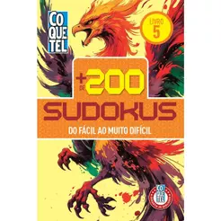 Coquetel | Mais de 200 Sudokus | Do fácil ao Muito Difícil | Livro 5