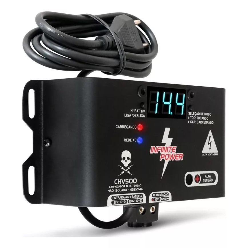 CARREGADOR DE BATERIA STETSOM CHV 500