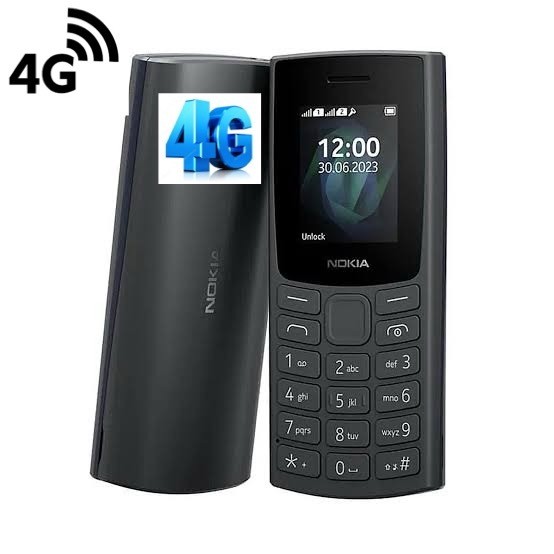Celular Nok’a 105 4G 2 Chip Radio Fm, Som Alto, Teclado Grande