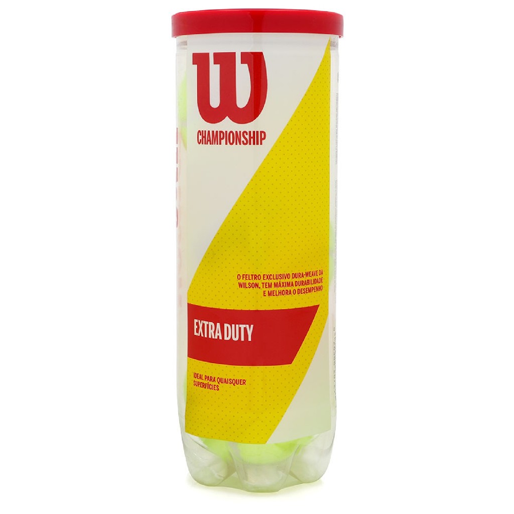 Bola de Tennis Championship Extra Duty C/ 03 Bolas