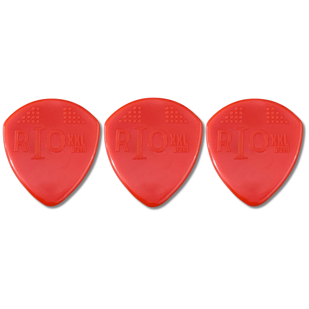 Kit 3 Palheta Rio I-xxL Vermelho 1,70mm Ponta Anatômica Bori