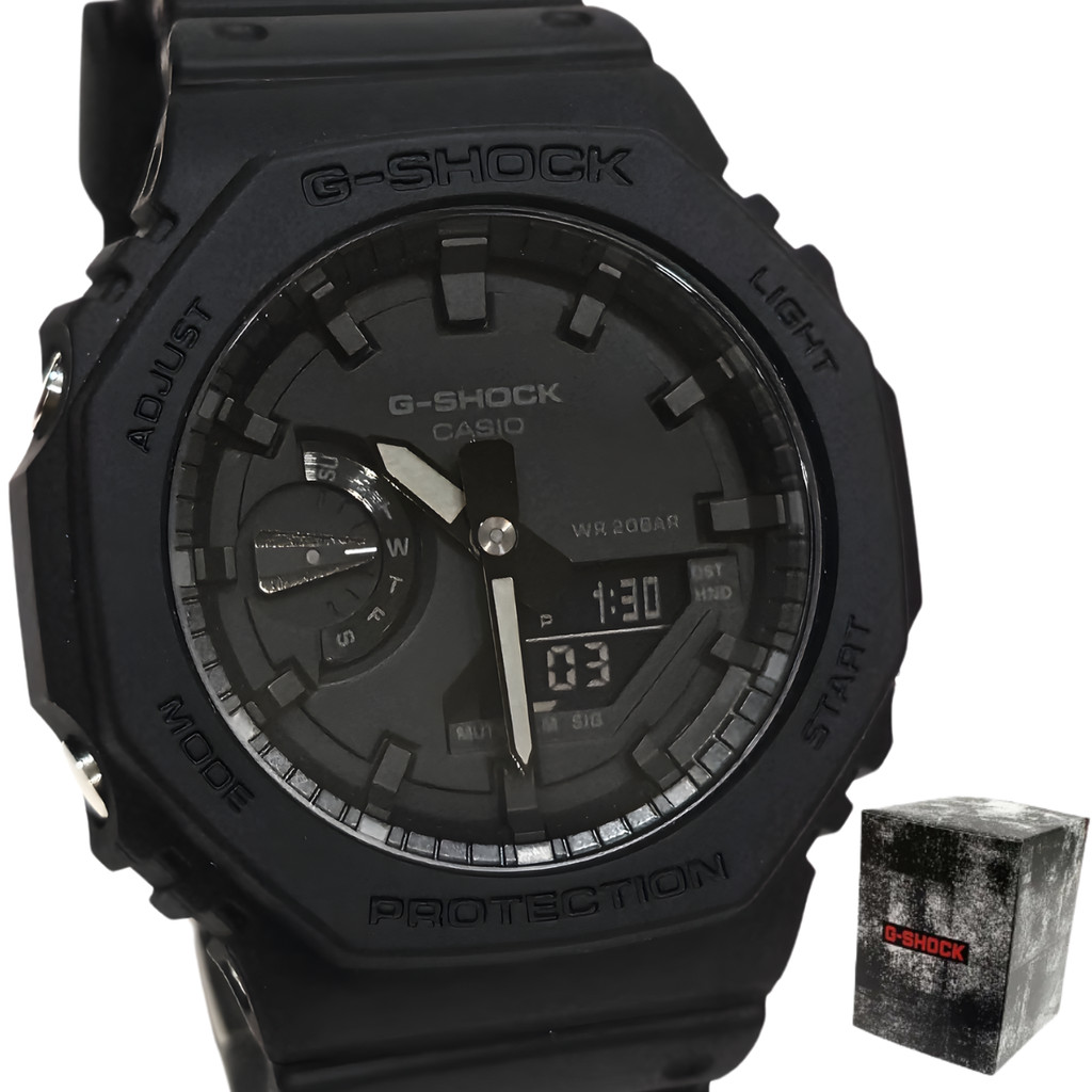 Relógio Casio G Shock Carbon Core Guard Masculino GA-2100-1A1DR