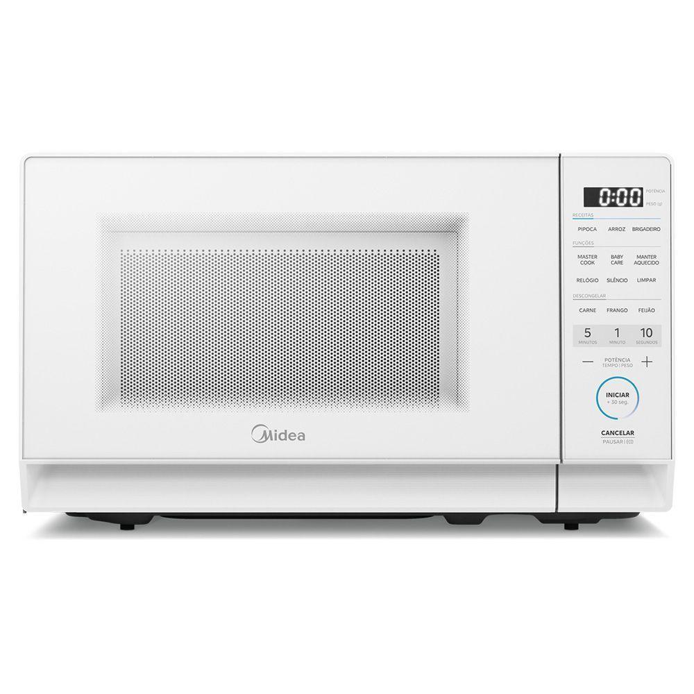 Micro-Ondas Midea 20L Mastercook Branco 127V (MHP20B1) em Oferta na Shopee