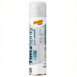 Tinta Spray Decorativa Efeito Jateado Fosco para Vidro e Acrílico Blindex – 400ml Mundial Prime