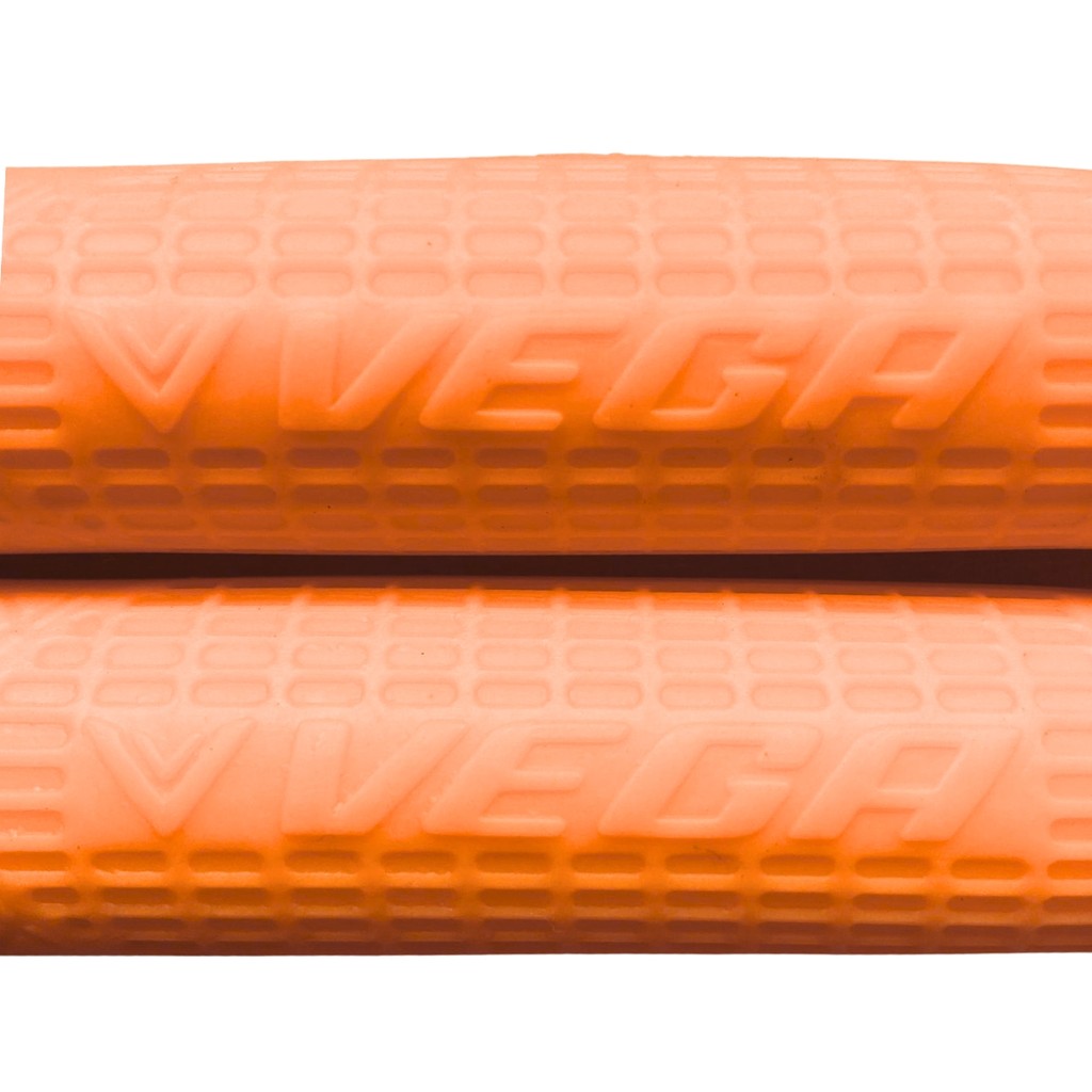 Par De Punho Manoplas Vega Laranja Neon Confortável Guidão Bike · foto 2