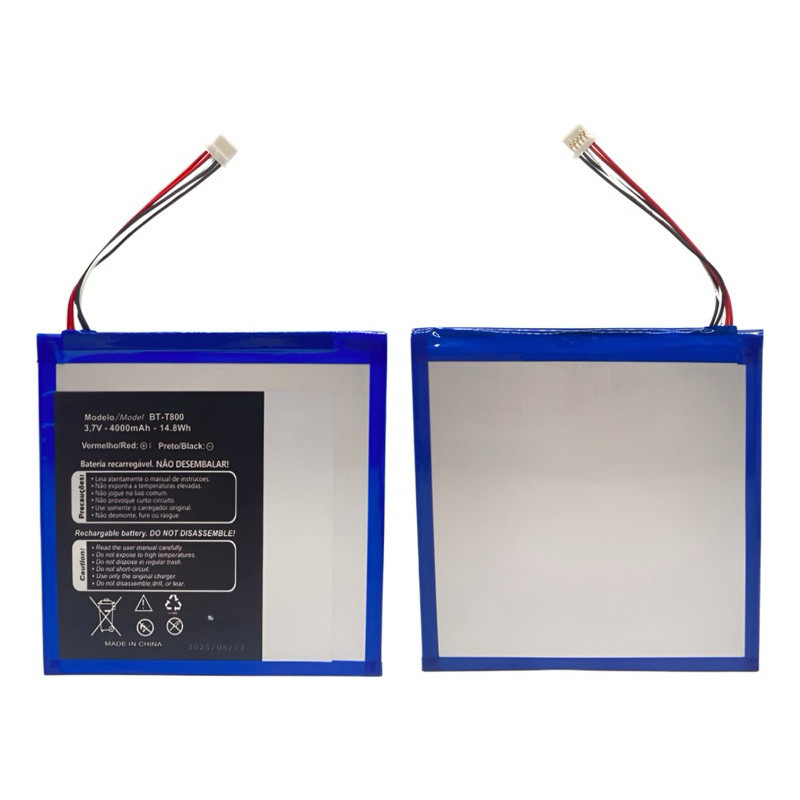 Ba-te-ria T800 compatível com Tab positivo Q8 4000mAh