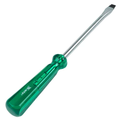 CHAVE DE FENDA, SL9,5 3/8 X 6 POL, 150MM, CRV, CABO VERDE, 1PC // MTX