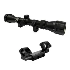 Luneta 3-9x40 Corpo em Alumínio + Mount Único 11mm + Alvo - Virtus
