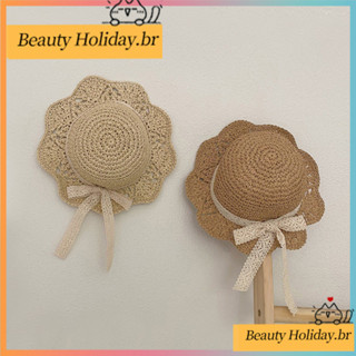 Chapéu De Verão Infantil Meninas Praia Panamá Princesa em Oferta na Shopee