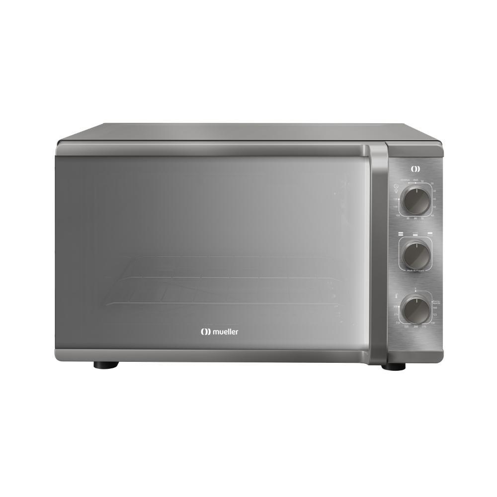 Forno Elétrico de Bancada Mueller 50L com Grill Dourador 1800W Espelhado 220V - MFB50K