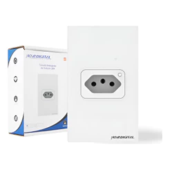 Tomada Inteligente Wifi Embutir 20a Novadigital Tuya Alexa
