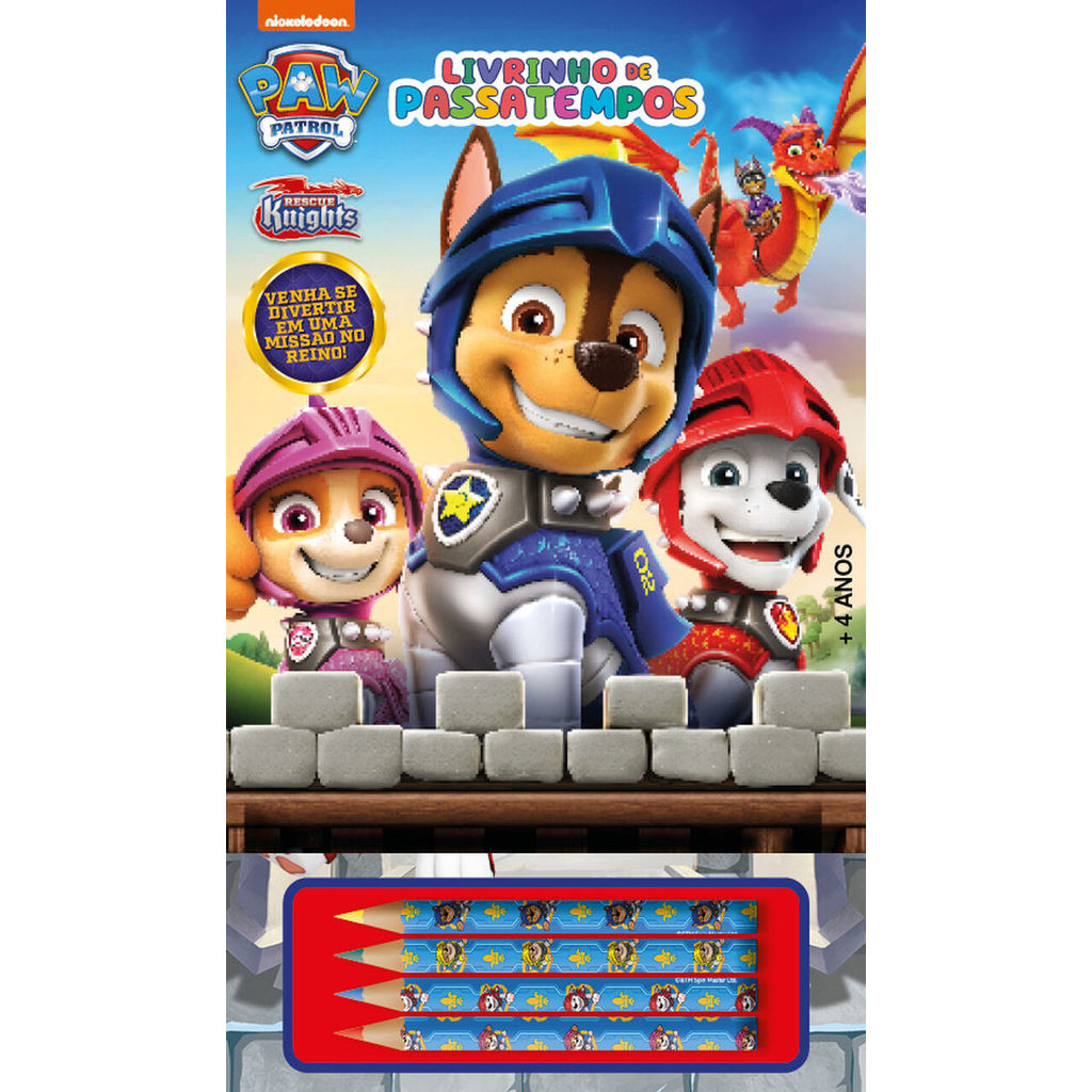 Patrulha Canina - Livrinho de Passatempo em Oferta na Shopee