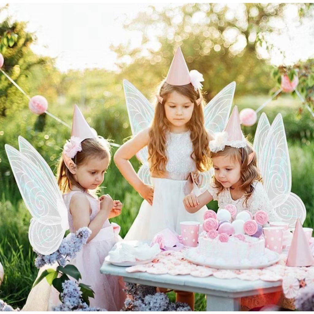 Asas de Borboleta Holográfica Para Fantasia | Acessório de Fada Infantil E adulto em Oferta na Shopee