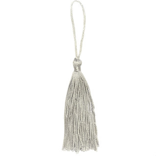 Tassel Decorativo Artesanal - Prata - 13cm - 12 unidades - Artlille - Rizzo em Oferta na Shopee