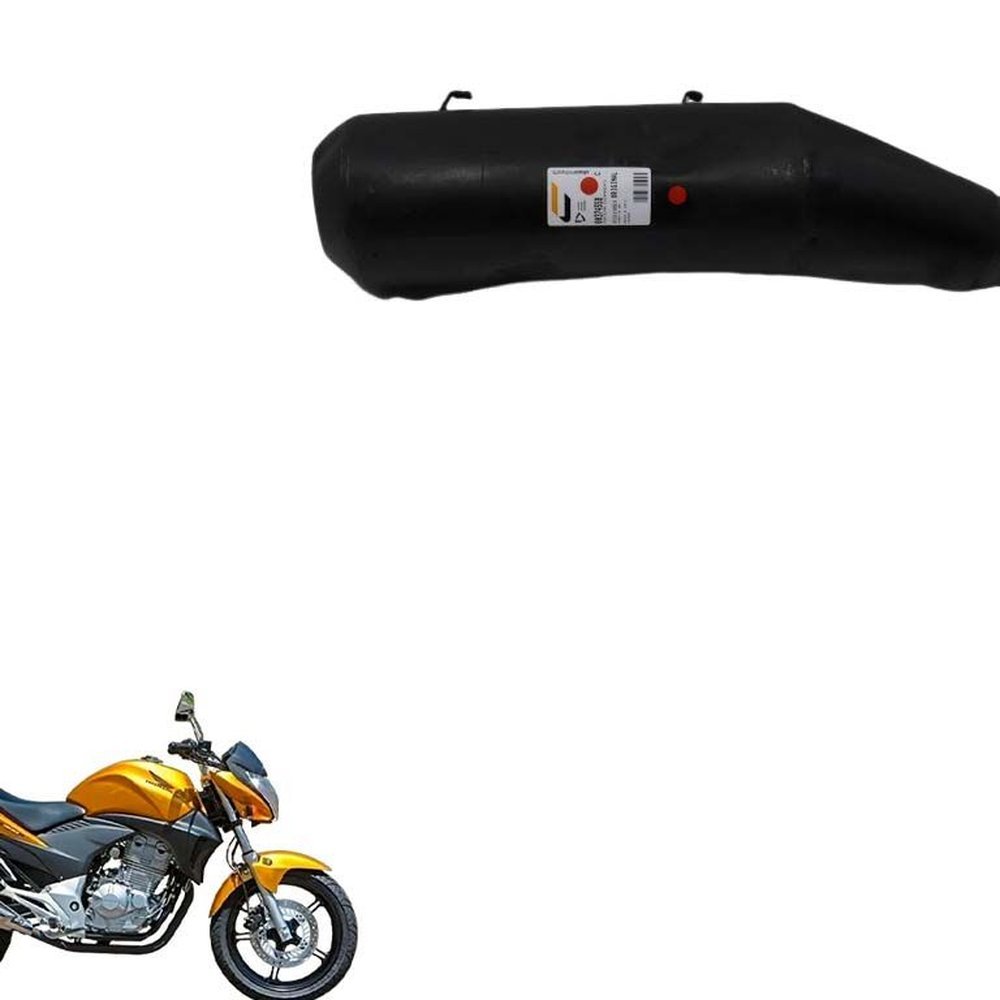 PONTEIRA ESCAPAMENTO HONDA CB 300 2010 a 2010 USADO ( ORIGINAL )