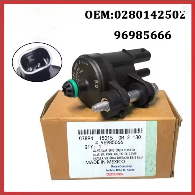 Válvula Solenóide Canister Onix Prisma 2012 A 2019 Bosch 96985666