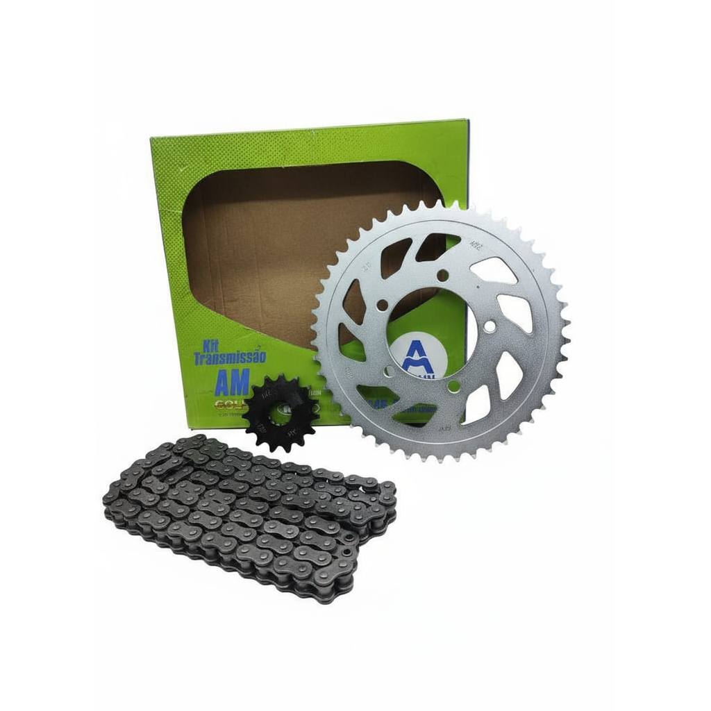 KIT RELAÇÃO AM GOLD KMC SUZUKI GSF BANDIT 650 07 A 09 COM RETENTOR