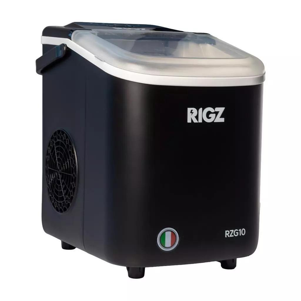 Máquina de Gelo Portátil 100W RIGZ 12kg/dia – 127V/220V - Compacta, Rápida e Eficiente em Oferta na Shopee