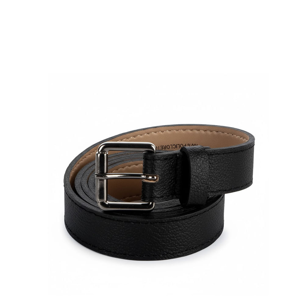 Cinto Feminino Dakota Couro CI005-0001 Fivela Quadrada Preto em Oferta na Shopee