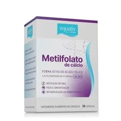 Metilfolato de Cálcio - 30 Cápsulas - Equaliv